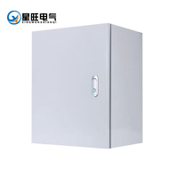 Caja de Distribución de Control de Piso de Acero Inoxidable Impermeable IP65 para Exteriores con Pulverización Térmica 600x400x200mm