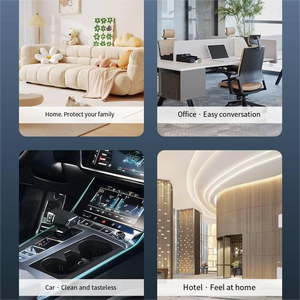 Cendrier rechargeable sans <span class=keywords><strong>fumée</strong></span>, absorbant la <span class=keywords><strong>fumée</strong></span> secondaire, portable, 2 en 1, cendrier électrique, purificateur d'air - Product Image 6