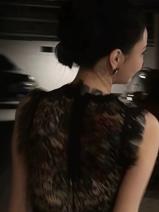 Elegante Vestido de Cóctel Ajustado de Encaje con Cintura Natural, Estilo Delgado, para Verano, Transpirable, de Fibra de Poliéster - Product Image 3