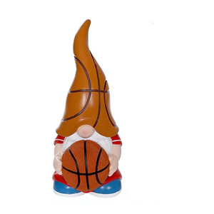 Figura <span class=keywords><strong>de</strong></span> Gnomo <span class=keywords><strong>de</strong></span> Baloncesto Pintada a Mano en Resina, Decoración <span class=keywords><strong>de</strong></span> <span class=keywords><strong>Jardín</strong></span>, Estatua para Exteriores Resistente a la Intemperie - Product Image 3