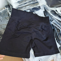 Leggings de sport et de course à haute élasticité, confortables, froncés et effet push-up