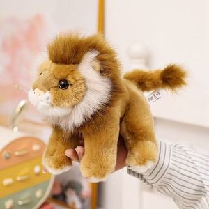 Peluche de León Blanco de Dibujos Animados, Súper Suave, para Guardería, Zoológico, Animal de Peluche para Niños, Cómodo, 100% Poliéster, Diseño Inspirado en Animales - Product Image 4