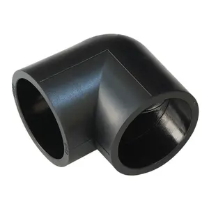 China-Fabrik Großhandel Premium-HDPE PE100 Rohrverbindungen Tee Ellbogen-Flanzenschneid 20 mm