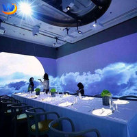 Experiencia Gastronómica Holográfica Única, Proyección Interactiva en la Pared del Restaurante, Proyección Inmersiva, Exhibición Interactiva Personalizada