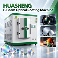 Machine de revêtement optique par évaporation à faisceau électronique HUASHENG pour objectifs d'appareil photo, optiques infrarouges et smartphones