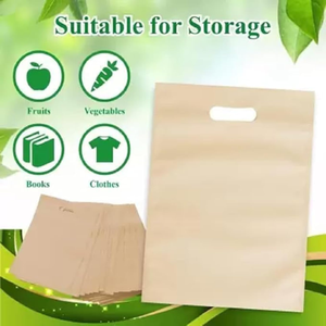 Customizable Greaseproof Recyclable Brown Eco-Friendly <b>Biodegradable</b> Disposable Snack Square Bottom Burger Kraft <b>Paper</b> Bags - Product Image 2