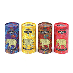 Recyclable Custom Luxury Food Grade Cylinder Cardboard <b>Tea</b> Packaging Cans Round Paper Tube <b>Canister</b> for Food Coffee Packaging - Product Image 4