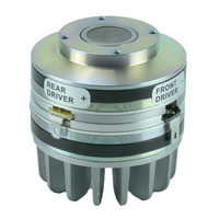 Tweeter professionnel 2 x 1,5'' haute fréquence D2415K néodyme VTX D2 à double bobine, diaphragme concentrique, transducteur de compression