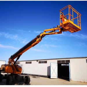 Multi-purpose Diesel Hydraulic <b>Crank</b> <b>Arm</b> Type Automatic Aerial Work Vehicle - Product Image 5
