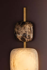 Villa Hotel Corridor <strong>Wall</strong> Light Brass Interior Living Room <strong>Wall</strong> Lamps Marble Luxury Nordic Style Designer <strong>Wall</strong> <strong>Sconce</strong> - Product Image 5