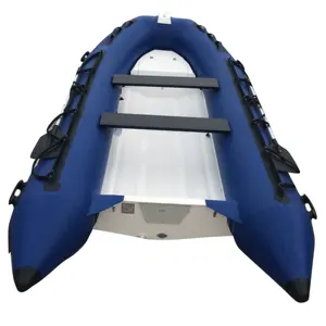 Goetthe Factory Direct 390B in fibra di vetro PVC gonfiabile Sport Yacht <span class=keywords><strong>barca</strong></span> da pesca 5 persone motore Combo Set RIB390B vendita - Product Image 1