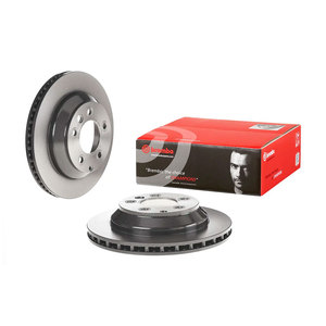 จานเบรก <span class=keywords><strong>Brembo</strong></span> รุ่น 09 C884.11 สำหรับรถยนต์ AUDI VW PORSCHE 7L6615601D 7L6615601J 7L8615601C 7L8615601G 95535240100 95535240130 - Product Image 1