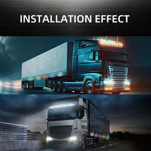 Haute luminosité 12V-24V camion côté LED voyants d'avertissement voiture <span class=keywords><strong>clignotant</strong></span> lumière coloré Devil's Eye camion feux latéraux pour voitures - Product Image 2