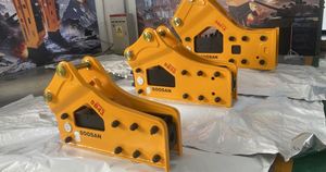Martelo Rompedor de Concreto SOOSAN SB43 de Montagem Lateral Profissional para Escavadeiras de 6-9 Toneladas e Retroescavadeiras - Product Image 5