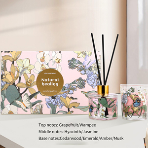 Nouvel arrivage Boîte élégante Emballage Désodorisant Parfum d'intérieur <span class=keywords><strong>Coffret</strong></span> cadeau pour bougie et diffuseur de roseaux - Product Image 6
