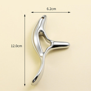 Herramientas De masaje De acupresión De zinc, masajeador Shiatsu De triángulo hueco, reflexología, pie y cara, masajeador De Pie, aplicación corporal - Product Image 3