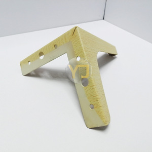 Wood Grain Three Pronged <b>Sofa</b> <b>Legs</b> 100MM 130MM 150MM 170MM Carbon Steel Modern Design Easy Installation - Product Image 2