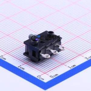 SPVQ380500 Limit Switch Through hole Component (THT) Switch Single Pole Double Throw 100mA 12V - Product Image 2