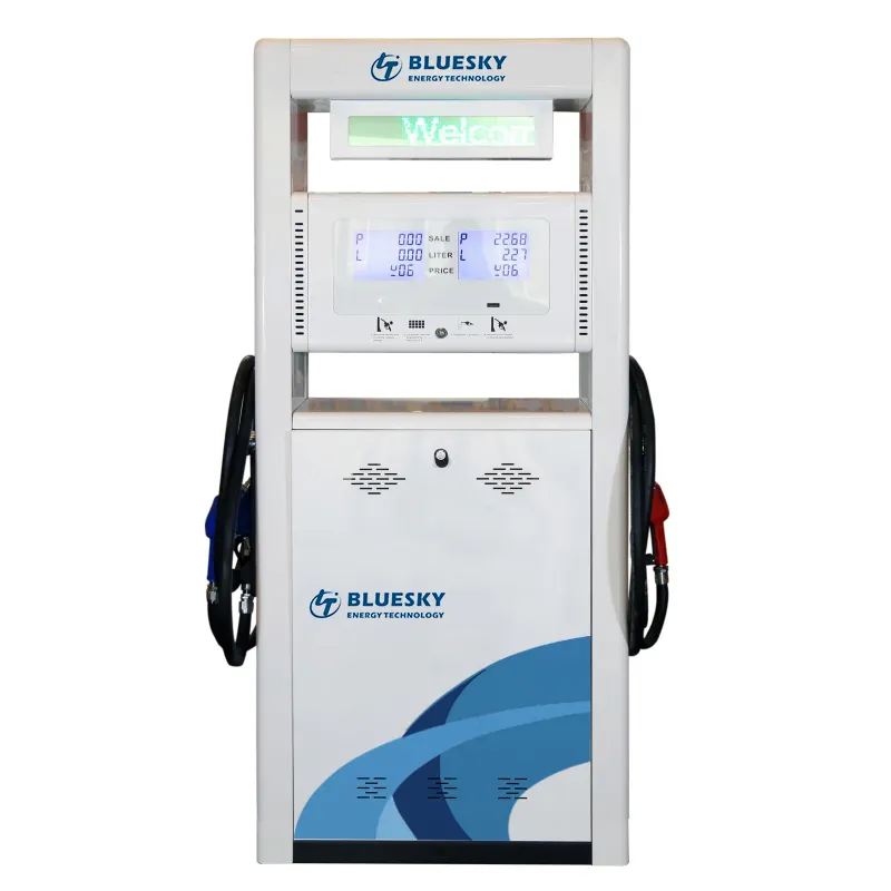 Bluesky Benzinepomp Brandstof Dispenser 1-2 Nozzles Distributeur De Carburant Benzinepomp