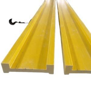 Poutre en fibre de verre durable, profil de pultrusion FRP avec service de découpe, taille personnalisable, haute résistance - Product Image 4