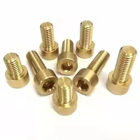 Titanium Bouten/Moeren Machine Schroef Verborgen Camera Gipsplaten/Houten Grond Zelftappende Schroef Bal Zelf Boor Schroef Allen schroefdop
