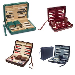 <span class=keywords><strong>Juego</strong></span> <span class=keywords><strong>de</strong></span> Backgammon <span class=keywords><strong>de</strong></span> Cuero <span class=keywords><strong>de</strong></span> Lujo, Diseño Personalizable, Estuche Portátil, Ideal para Regalos Navideños - Product Image 3