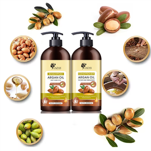 Set per la Cura dei Capelli Vegano Biologico Personalizzato: Maschera, Siero e <span class=keywords><strong>Shampoo</strong></span> Idratante, Purificante, Anti-Pidocchi, con Olio di Argan e Tè, Rinfrescante e Nutriente - Product Image 2