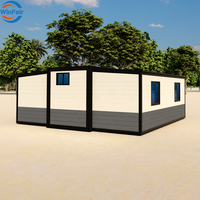 Maisons préfabriquées modulaires pliables WinFair Philippines, maison conteneur 2 chambres à bas prix pour ferme rurale