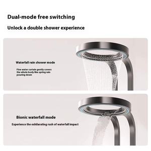 Sistema de Ducha Inteligente con Pantalla Digital, Efecto Lluvia Suave, Luz LED, Hidroeléctrico, Acero Inoxidable 304, Set de Baño con Masaje, 5 Años de Garantía - Product Image 2
