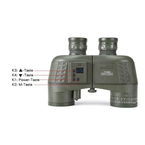 Binocolo <span class=keywords><strong>7x50</strong></span> Impermeabile con Illuminazione Rossa Visione Notturna Telemetro Integrato Display LED per Caccia Golf Sport 3.9x - Product Image 5