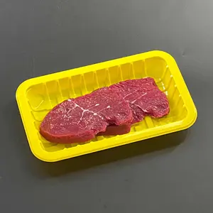 中国工厂塑料包装托盘PP肉包装托盘可回收托盘肉