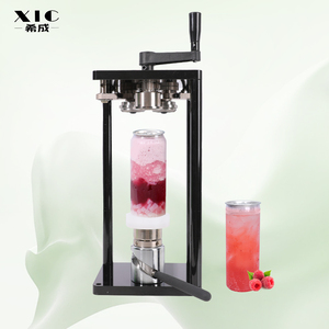 2024 Professional High Seed Manual Pet <strong>Can</strong> <strong>Sealing</strong> <strong>Machine</strong> Bubble Tea Coffee Juice Soda Semi-Automatic <strong>Can</strong> Sealer <strong>Machine</strong> - Product Image 1