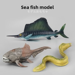 Modelo de Animal Marino Realista: Anguila Moréa, Dunkleosteus, Pez Espada, Juguete Educativo Cognitivo, Simulación de Vida Marina - Product Image 2