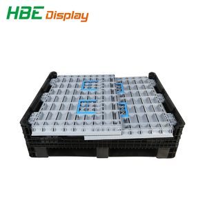 Contenedor de palés plegable a granel grande de servicio pesado Caja de palés de plástico plegable - Product Image 5