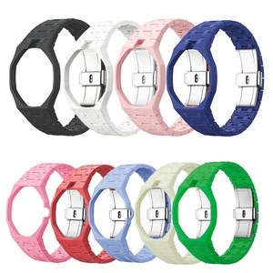 Nouveau <span class=keywords><strong>bracelet</strong></span> de montre de luxe en céramique, <span class=keywords><strong>bracelet</strong></span> de remplacement pour <span class=keywords><strong>Swatch</strong></span> & AP Royal Pop, <span class=keywords><strong>bracelet</strong></span> de montre personnalisé avec étui - Product Image 1
