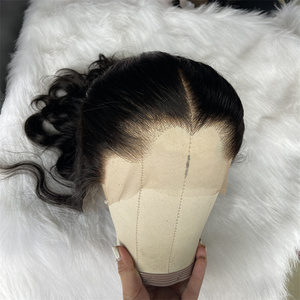 Lagos basso attaccatura dei capelli M HD 13x4 Full frontale HD pizzo frontale parrucca con nuova attaccatura dei capelli del corpo onda 18 pollici