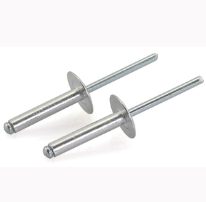 Nhôm/thép không gỉ ISO tiêu chuẩn Lớp 6 nhiệt thép carbon đóng cuối đinh tán mù Đầu phẳng rắn Pop đinh tán - Product Image 5