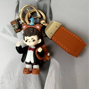 Llavero Creativo con Colgante <span class=keywords><strong>de</strong></span> PVC con Diseño <span class=keywords><strong>de</strong></span> Explosiones Divertidas, Accesorio para Colgar en el Móvil - Product Image 3