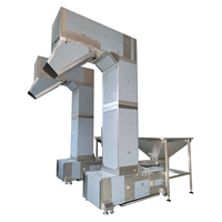 Focus Machinery 6,5L Schaufeltransporter Reis- und Getreideelevator Lebensmittelgeeignetes ABS 8,5-12m³/h OEM Maßanfertigung