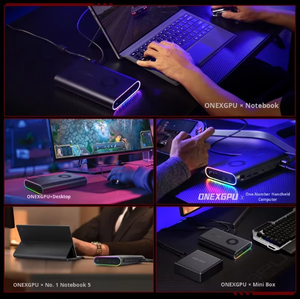 कम कीमत ऑनक्सजीपीयू पोर्टेबल बाहरी ग्राफिक्स डॉक Rx7600 बिजली बिजली के साथ-साथ मोबाइल स्वतंत्र GDDR6 प्रशंसक नया उत्पाद - Product Image 5