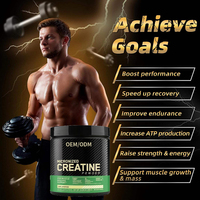 Creatina Monohidrato en Polvo, Apoyo al Crecimiento Muscular, Fuerza y Potencia, Resistencia al Ejercicio, Aumento de Energía, OEM ODM