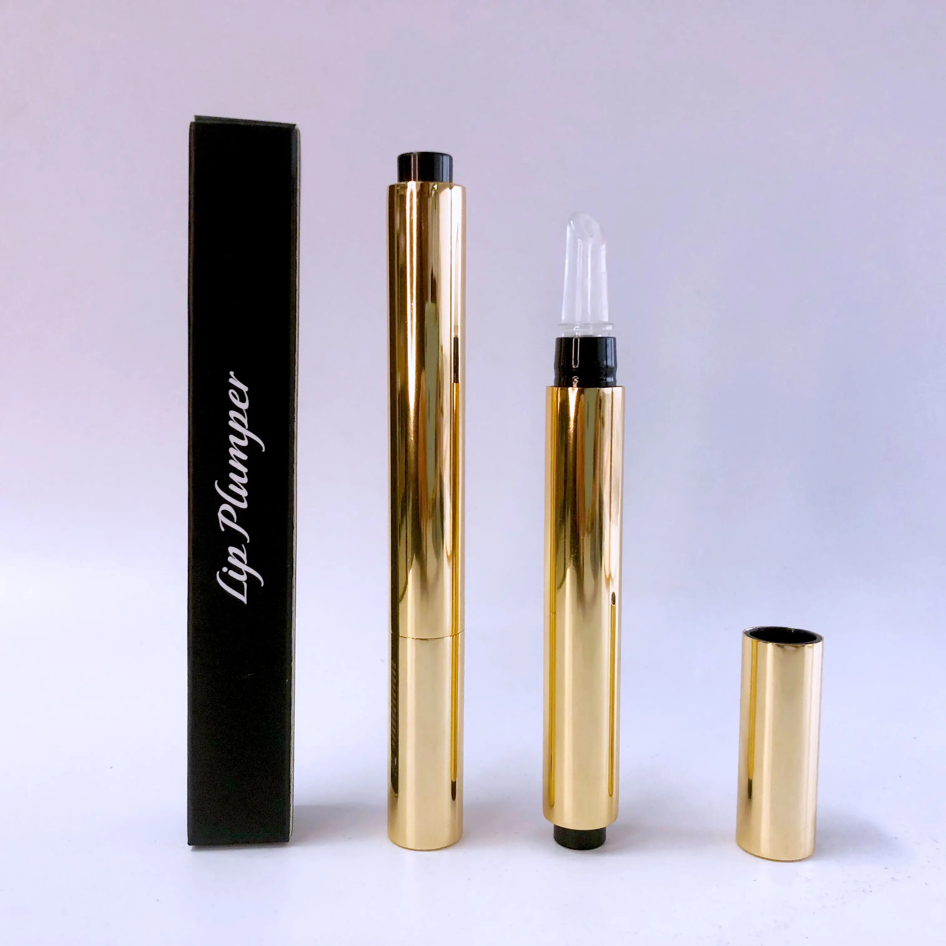 Popular enhancer lips makeup make your own brand lip filler injection plumper pen with your logo