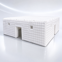 Tente gonflable commerciale pour événements, grand abri portable en PVC, maison gonflable pour fêtes en plein air, expositions, situations d'urgence