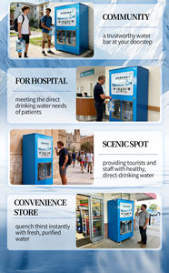 Dispensador de Agua Automático de Acero Inoxidable con Doble Boquilla y Ósmosis Inversa (RO) de 24 Horas, Personalizable para Exteriores, Directo de Fábrica - Product Image 6