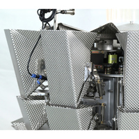 Machine de pesage et de remplissage à grande vitesse 14 têtes 5lt Mutihead peseur pour pièces de rechange de carotte avec plate-forme
