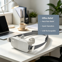 Masseur portable pour le cou et les épaules, pétrissage 3D Shiatsu, compresse chaude, télécommande sans fil, rechargeable par USB, pour le cou/les épaules