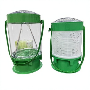 เครื่องดักแมลงวันกลางแจ้งแบบขายส่ง เป็นมิตรกับสิ่งแวดล้อม ใช้การดักจับแบบกายภาพ ไม่ใช้สารเคมี เหมาะสำหรับสวน สนามหญ้า และการตั้งแคมป์ - Product Image 1