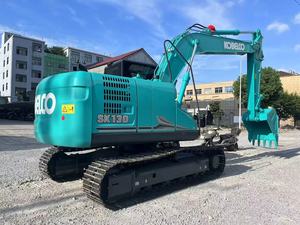 Excavatrice sur chenilles Kobelco SK130 d'occasion, modèle 2022, 13 tonnes, 90% neuve, moteur, boîte de vitesses et pompe inclus, prix - Product Image 6