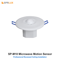Offre Spéciale nouveaux appareils domotiques LED micro-ondes Radar capteur de mouvement interrupteur de lumière grande portée détecteur de plafond capteur de Position