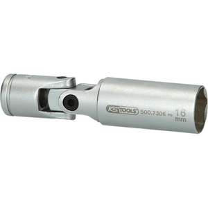 KS เครื่องมือ-ซ็อกเก็ตปลั๊กไฟ500.7302, สั้น, 3/8 '', 75mm-เครื่องยนต์4042146210499 EAN และชุดจับเวลา - Product Image 4